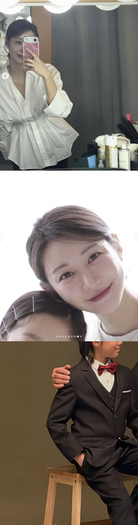 '싱글맘' 한그루, 가족 떠난 뒤에야 찍었다..후회가 만든 사진