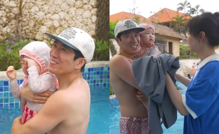 장수원 아내, 2세 딸 '유난 육아'에 입 열었다..."운 건 아니고 편…