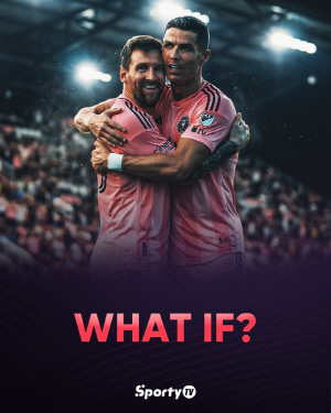 '사상 초유' CR7 in MLS! 메시 호날두 한 팀에서 뜁니다→