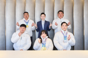 배동현 BDH재단 이사장, 전국장애인동계체전에서 선전한 BDH 파라스 격려