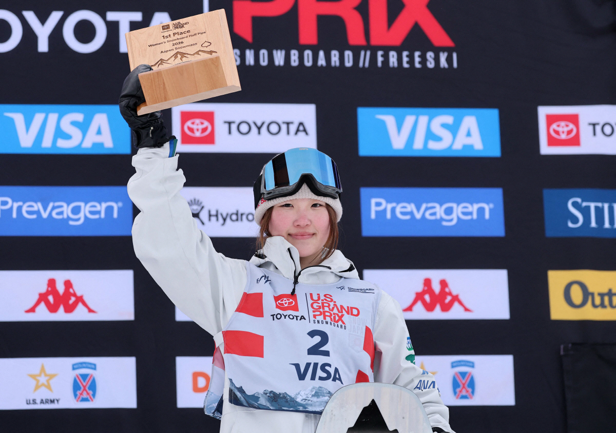 '최가온 vs 클로이 김 vs 오노' 밀라노 최고 빅매치 스노보드 하프파…