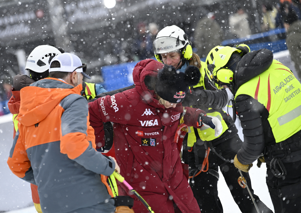 '신도 그를 막지 못한다' 42세 린지 본의 불굴의 투혼, 1주일 전 무…