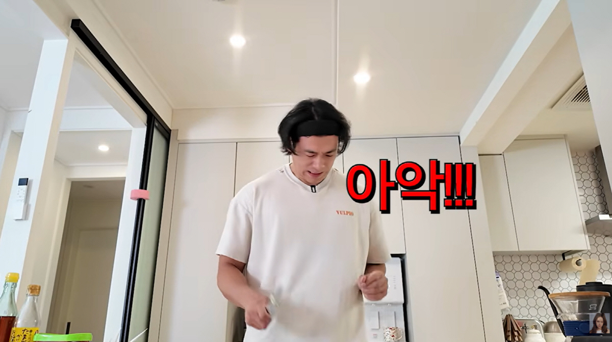 "손가락 잘려" 정석원, 백지영 경고에도 칼질 얕봤다가 혼쭐 "피가 나"…