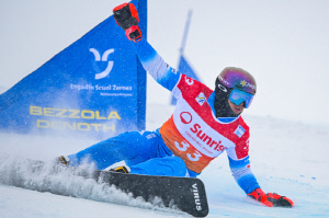 [밀라노 LIVE]'대한민국 대회 첫 메달 올림픽 400번째 메달 도전' 이상호, 1차 예선 '6번째' 출격...'우승후보' 피슈날러와 레이스