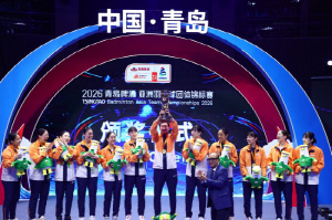 '완승-완승-쾌승' 여자배드민턴, '만리장성' 무너뜨렸다…아시아단체선수권 결승 3-0 완승으로 사상 첫 우승