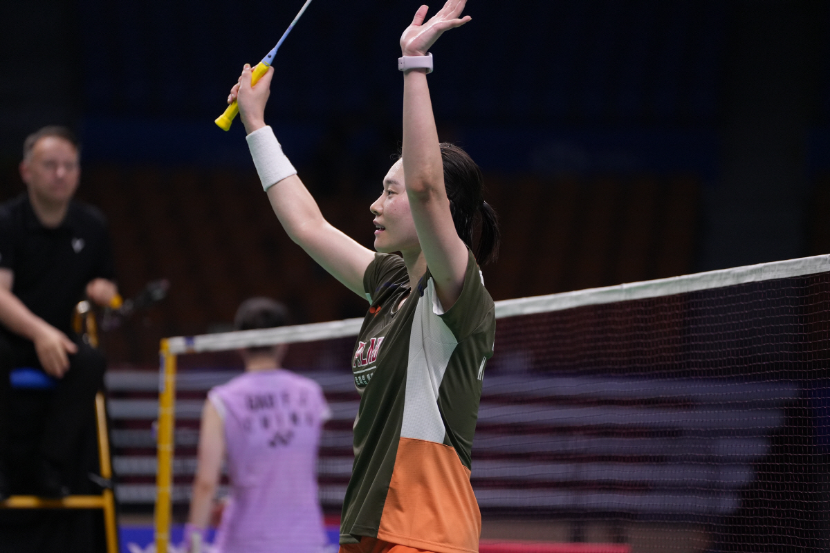 '완승-완승-쾌승' 여자배드민턴, '만리장성' 무너뜨렸다…아시아단체선수권…