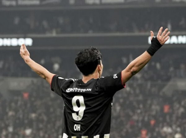 '韓축구 빅뉴스' 미쳤다 오현규, 베식타시 데뷔전서 '환상 오버헤드킥'으…