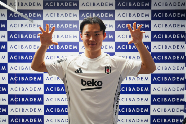 '韓축구 빅뉴스' 미쳤다 오현규, 베식타시 데뷔전서 '환상 오버헤드킥'으…