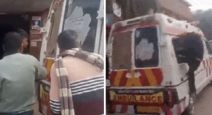 병원 도착 구급차 문 고장으로 구조 지연, 환자 숨져 '황당'