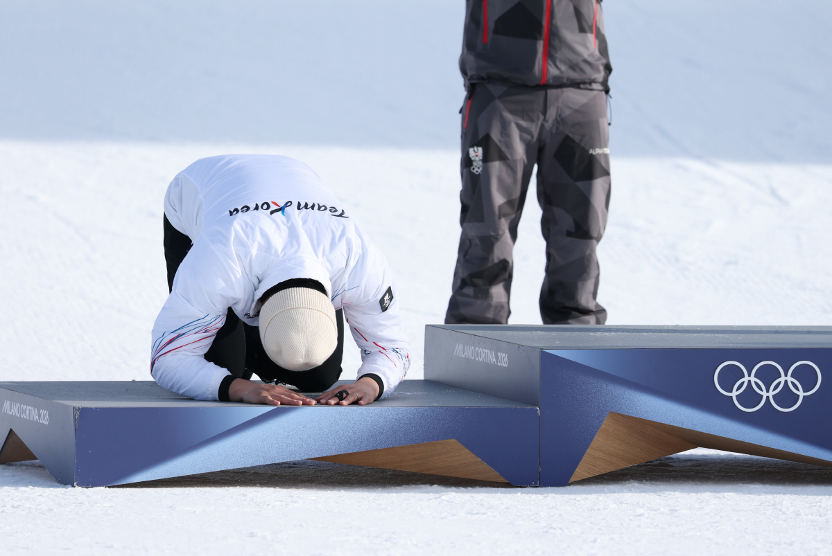 [밀라노 스토리]느릴지언정 포기하지 않는다...'거북이 스노보더' 김상겸…