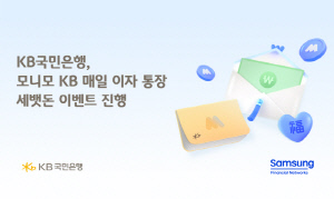 KB국민은행, '모니모 KB 매일이자 통장' 세뱃돈 이벤트 진행