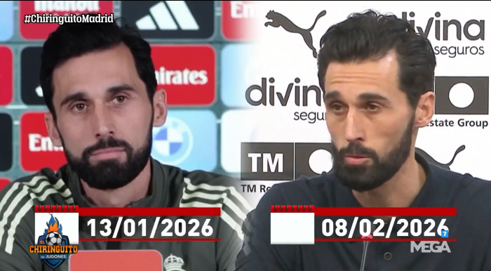 '말도 안돼' 사람이 어떻게 이렇게 폭싹 늙어? ...1달 만에 해골된 레알 마드리드 임시 감독 '스트레스 극악'