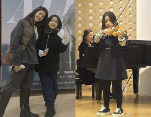 이윤지, 자식농사 대성공 했네...11세 딸, 바이올린 미모까지 '놀라운 폭풍성장'