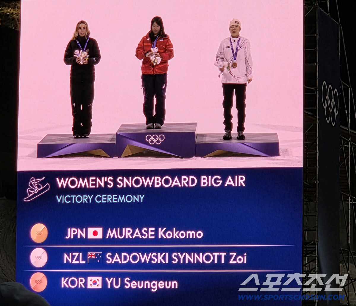 [밀라노 LIVE]韓스노보드 만세! 대한민국 빅에어 첫 메달의 주인공은 …