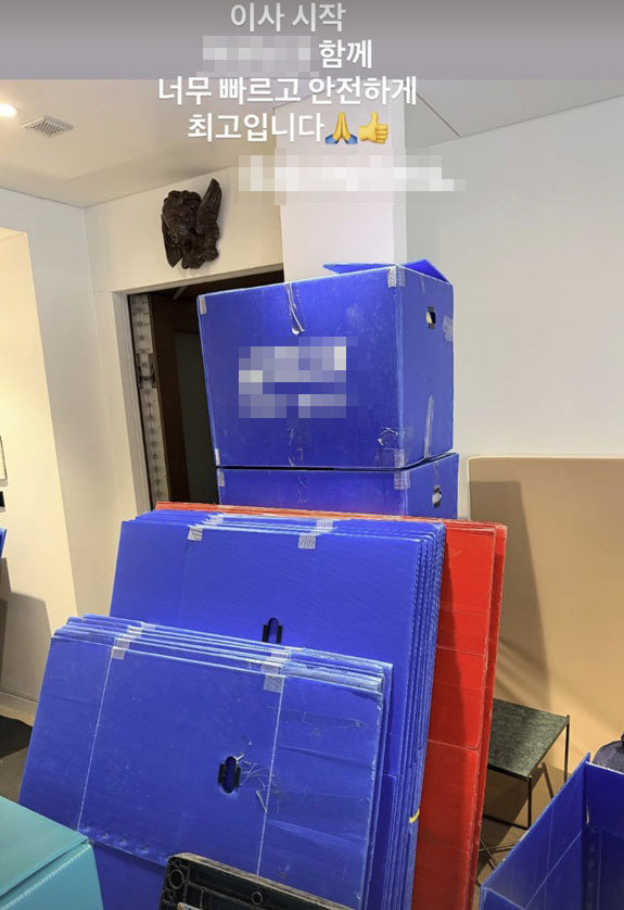 손담비, '월세 천만원' 떠나 '2층집'으로..이삿짐 센터 협찬까지 받았…