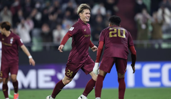 FC서울 2026년 '공식 1호 경기', 日 비셀 고베에 ACLE 0-2…