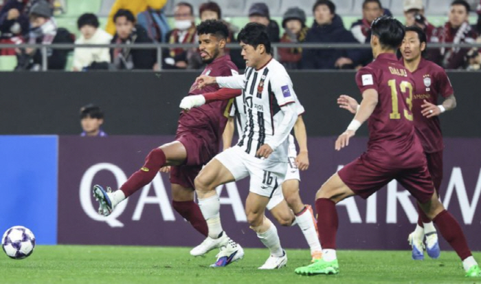 FC서울 2026년 '공식 1호 경기', 日 비셀 고베에 ACLE 0-2…