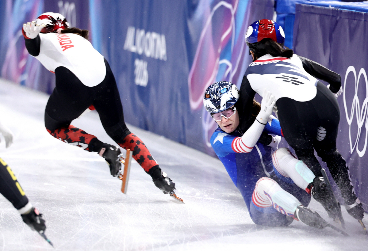 "제2의 안톤 오노 사건" 美 스토다드 또 韓과 '충돌' 악연, '갈비뼈…