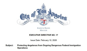 트럼프 이민자 단속에 맞서는 LA…ICE 시유지 사용 금지령