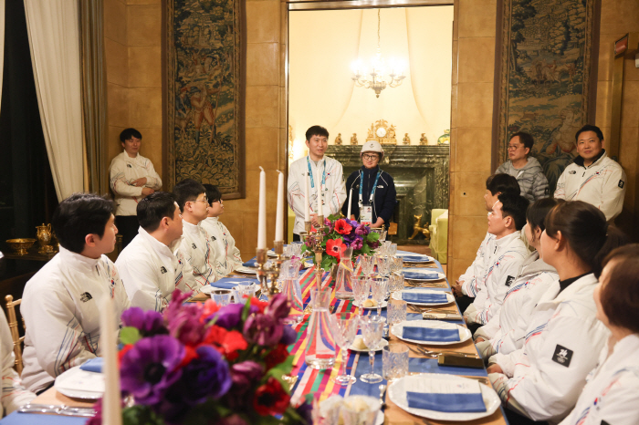 대한체육회, '급식 지원' 영양사-조리사 격려 만찬…