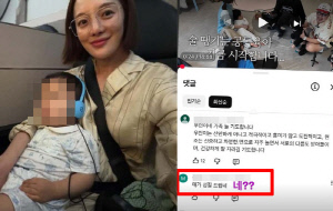 황보라, 9개월 아들 '성격 비하' 댓글 박제...