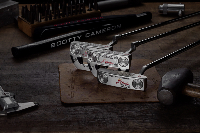 '타구감과 거리 컨트롤의 조화' 타이틀리스트, 스카티카메론 '스튜디오 스타일' 퍼터 신제품 3종 출시