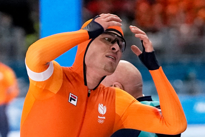 "정말 정말 억울합니다, 메달 빼앗겼다" 中 민폐 레이스에 '네덜란드 유망주' 분노 폭발…"난 그냥 5위 선수"