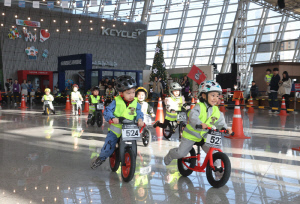 <경륜>광명스피돔에 아이들의 웃음소리 가득…'밸런스바이크 월드 챔피언십' 성황리 개최