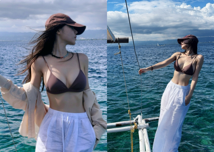 '여성암 투병' 이솔이, 과감한 비키니 자태..♥박성광 질투하겠어