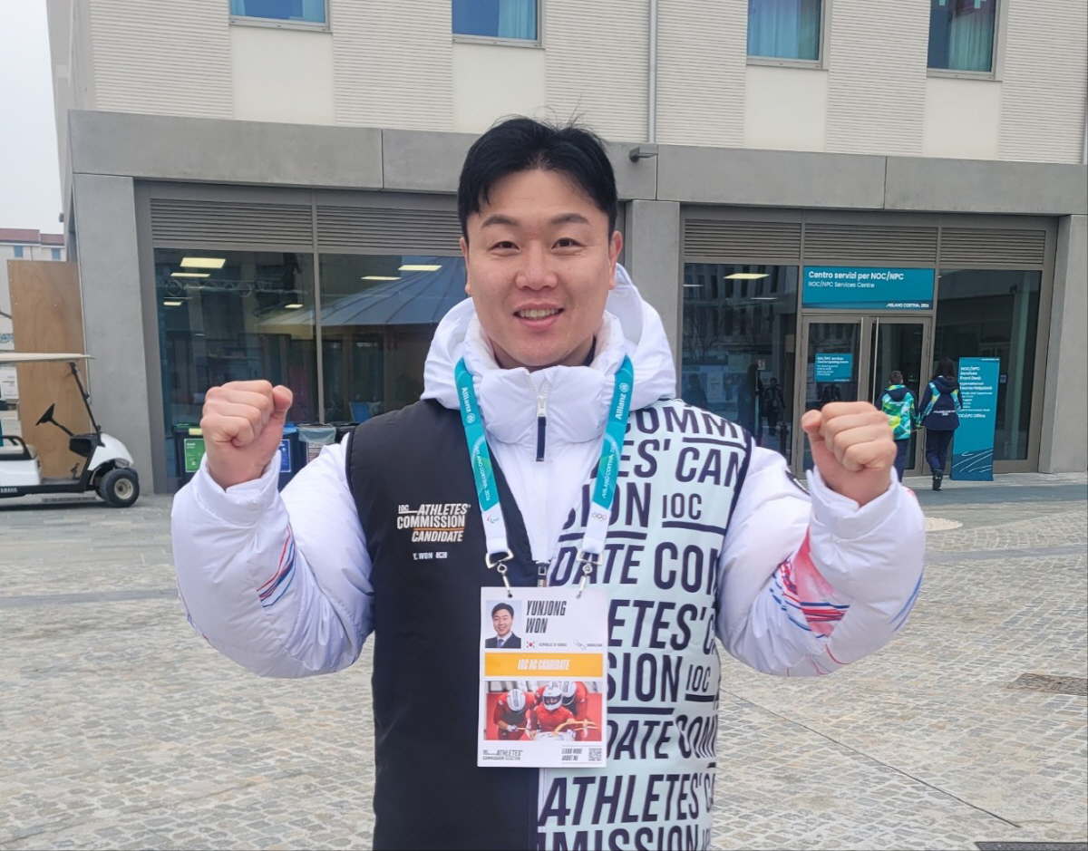 [밀라노 현장]"매일 아침 7시부터 밤 10시까지" 원윤종 IOC 선수위…