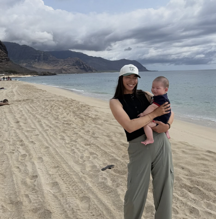 '출산 복귀' 앨리슨 리, 복귀전서 '렌탈 클럽' 들고 언더파 '무력시위…