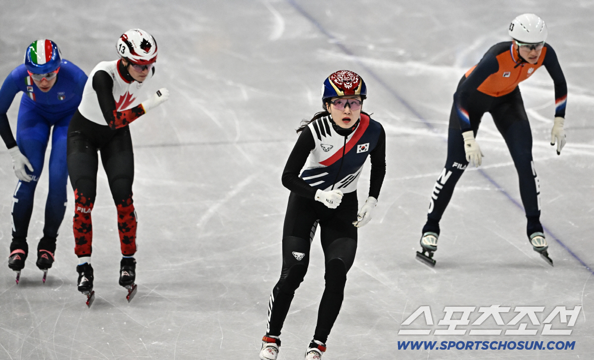 [밀라노 LIVE]'에이스' 최민정 개인 기록 폭발, 500m 준결선 진…