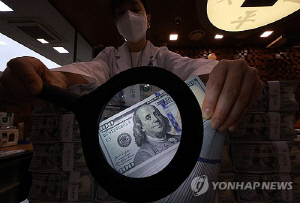 달러-원, 기술주 투매發 위험회피에 변동성…1,438.60원 마감