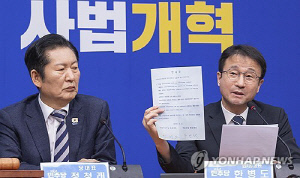 與, `오찬 취소·본회의 불참` 국힘 난타…