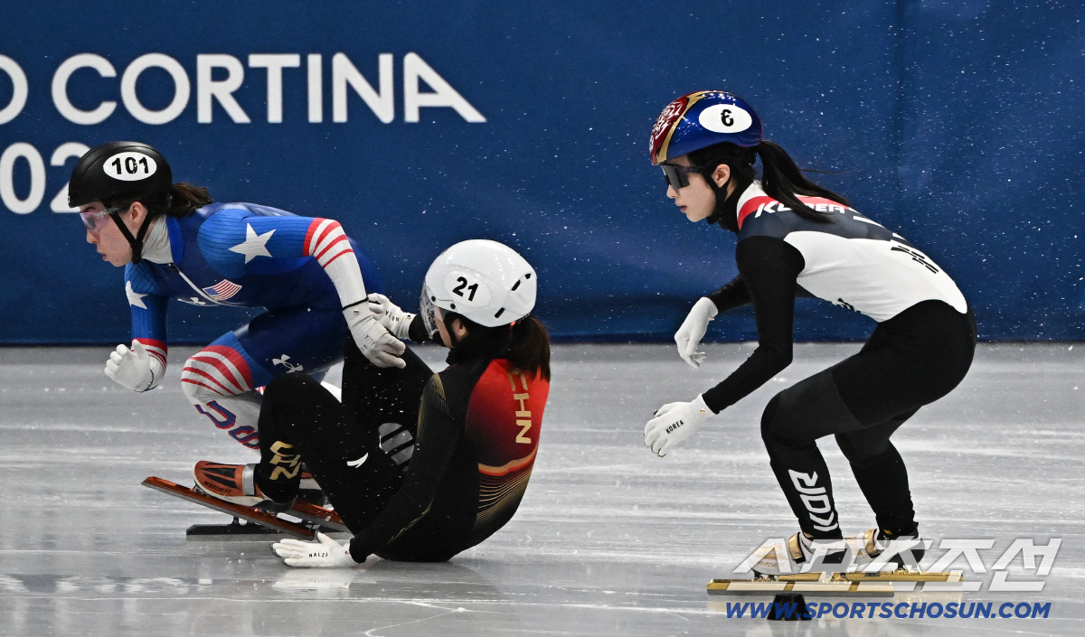 [밀라노 현장]'대한민국 캡틴' 최민정도 눈물 흘린 '女 500m의 벽'…