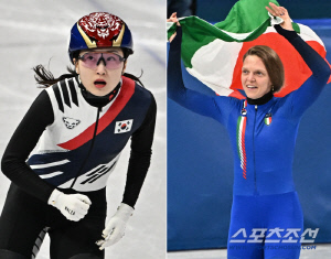 쇼트트랙 '할미새' 최민정 8년 뒤에도 올림픽 나가야 하는 이유, 이탈리아 '리빙 레전드' 전설의 활약[밀라노현장]