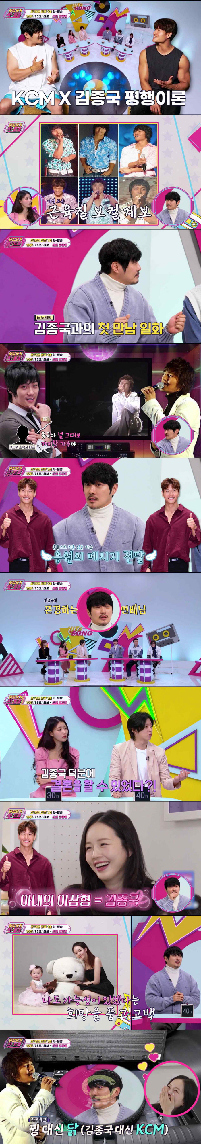 KCM, 김종국 '카피 가수' 맞았다.."회사 대표가 그대로 따라할 거라고"