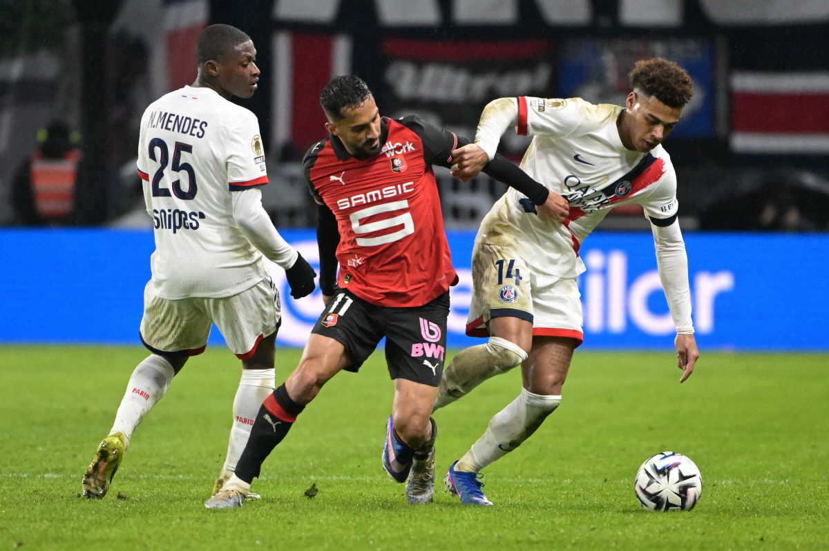 이강인 실점빌미 실수→엔리케-뎀벨레 '충돌'…쑥대밭 된 PSG, 스타드렌…