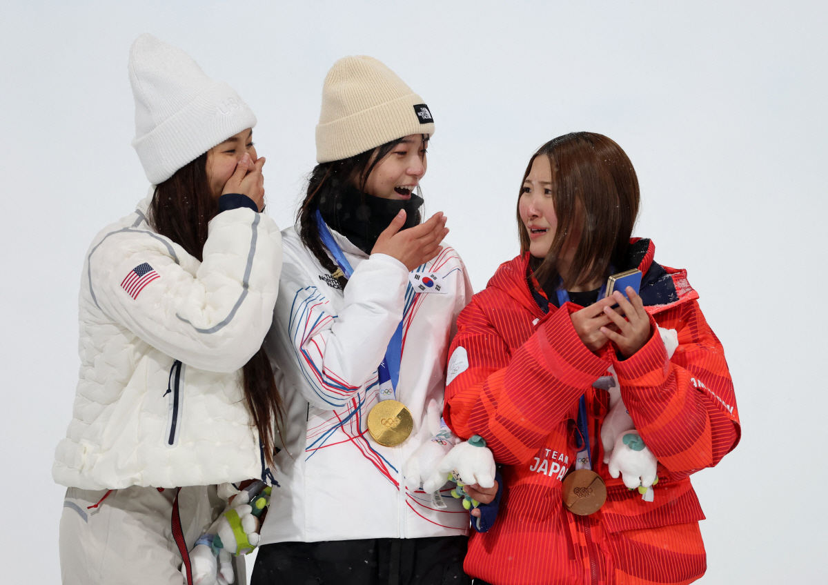 '막내' 최가온, '맏언니' 클로이 김, 한국어 하는 '둘째' 명문대생 …