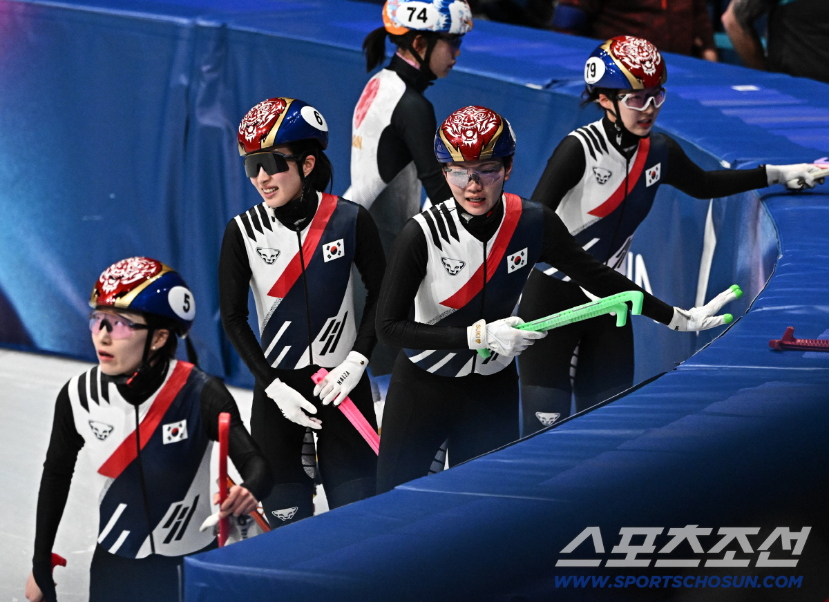 [밀라노 LIVE]"정말 열심히 준비했다" 1위로 결선 진출한 여자 계주…