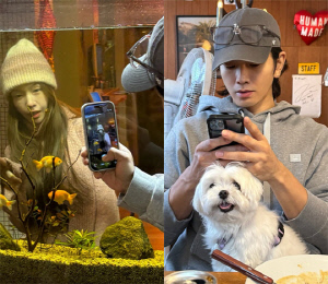 방민아, ♥온주완 앞에서 더 러블리하네..데이트하는 신혼부부