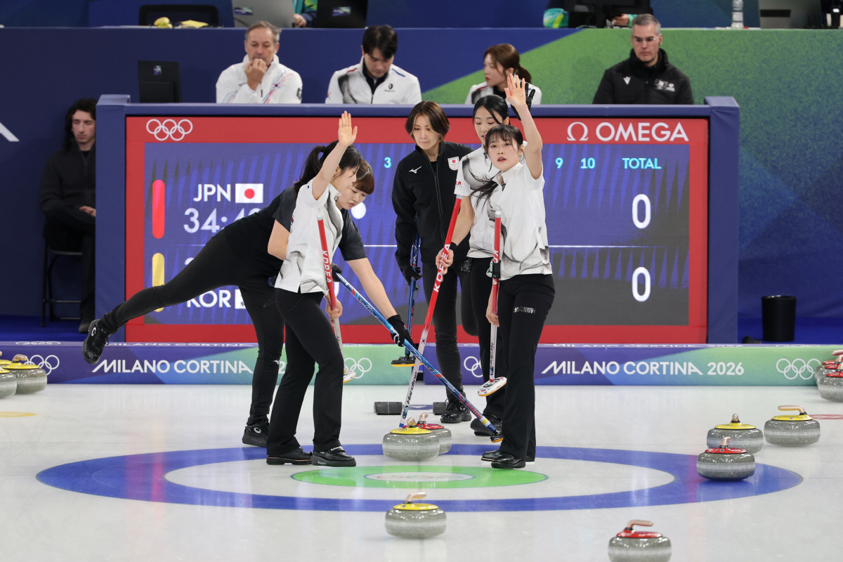 [밀라노 LIVE]"'5G' 어떻게 이겨" 컬링 한-일전 '대박' 쾌승,…