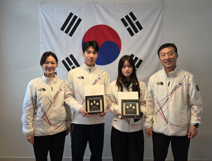 '韓 설상 역사상 첫 金' 최가온-'쇼트트랙 銀' 황대헌, 밀라노에서 이재명 대통령 축전 받았다