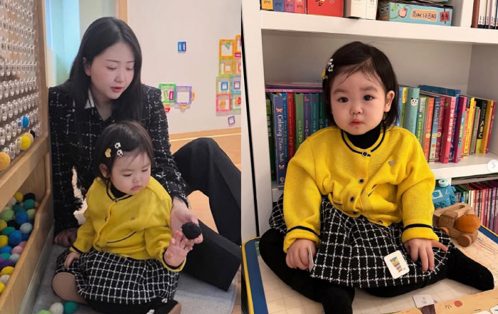 박수홍♥김다예 딸, 16개월인데 벌써 광고 17개…엄마 닮은 '붕어빵 미모'