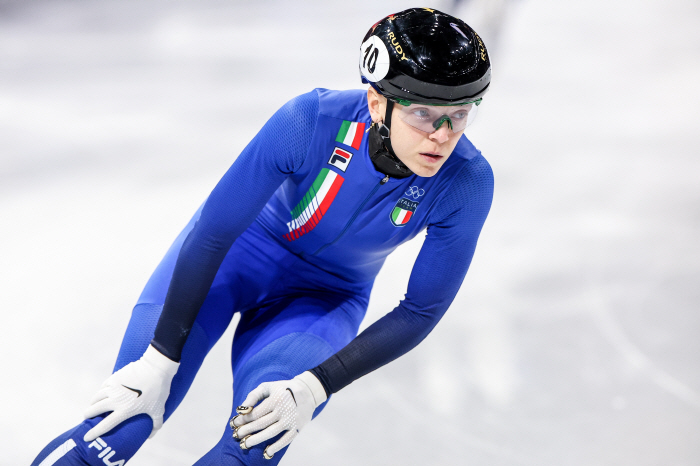 "나를 강하게 밀었다고!" 中 또또 '나쁜손'→'민폐 레이스'…이탈리아 쇼트트랙 레전드 분노 폭발