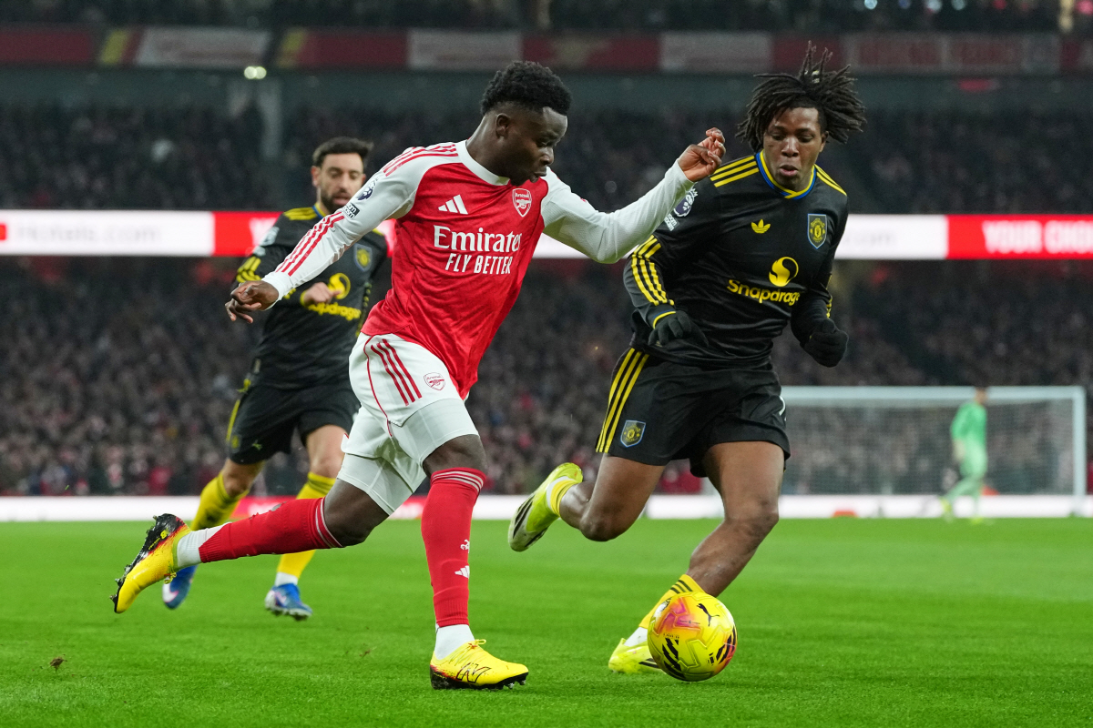 '손흥민 토트넘 시절 주급 가뿐히 넘었다' 아스널 에이스 사카, 2031…