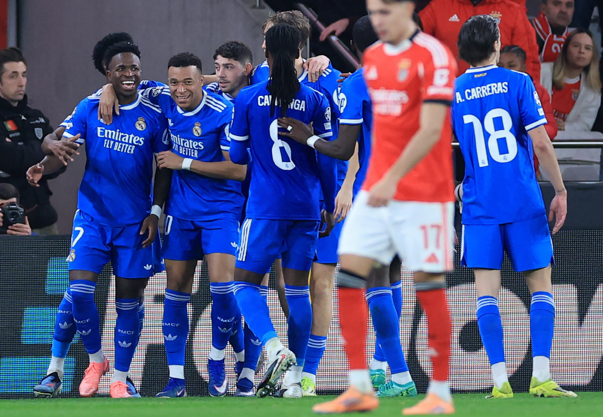 '리스본 이변은 다시 없었다' 레알 마드리드 비니시우스의 원더골 한방+인…