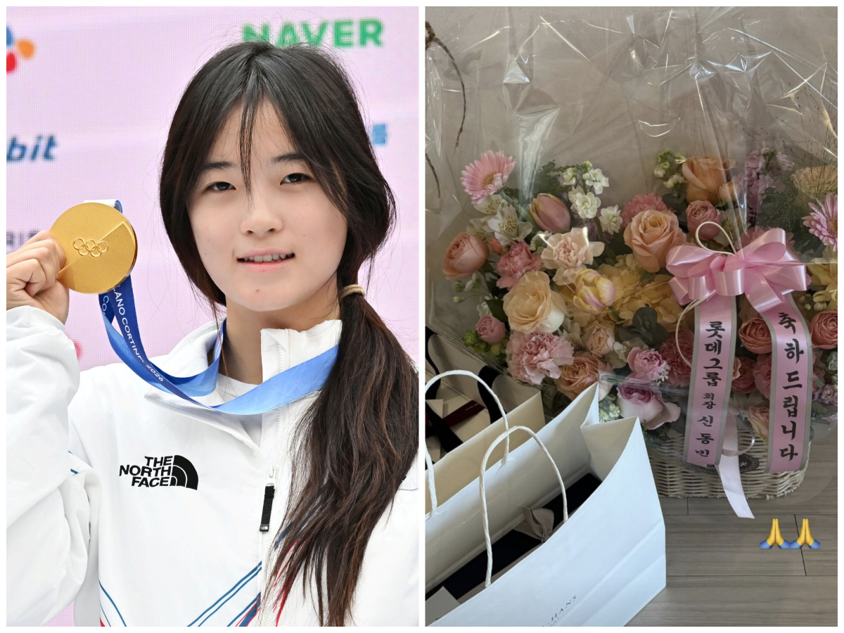 양궁에 정의선 회장이 있다면, 스노보드에 신동빈 회장이 있다