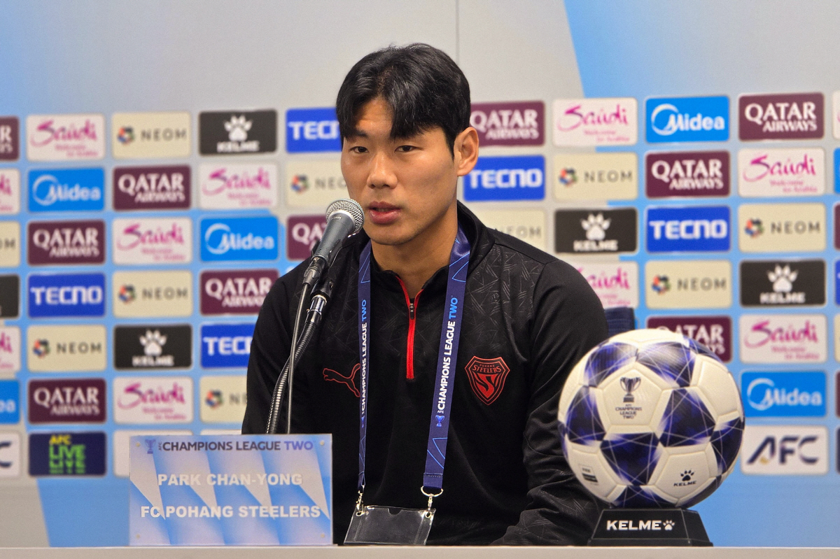 '벼랑 끝' 클럽 한일전 앞둔 박태하 포항 감독 "승리해야 다음 기회 주…