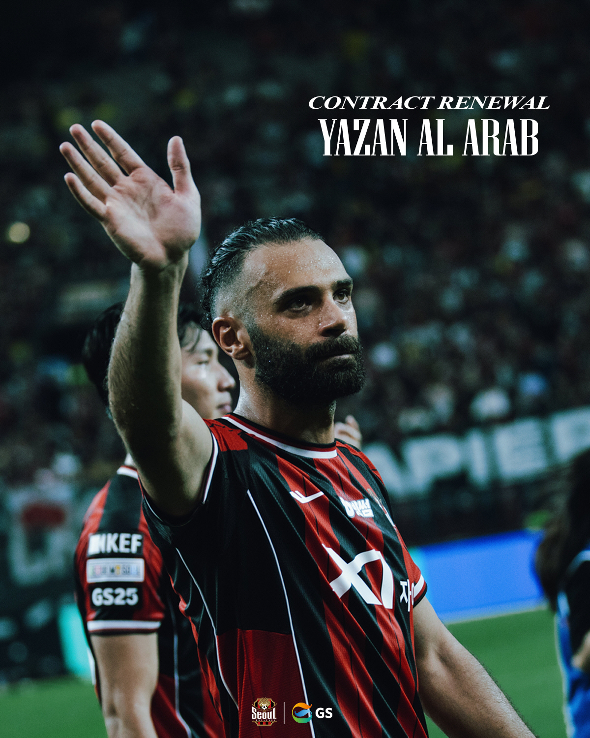 [공식발표]"재계약 늦어진 점 죄송" '요르단 국가대표' 야잔, FC서울…